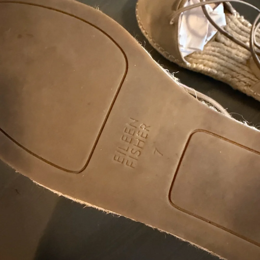 Eileen Fisher elegant brown